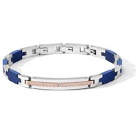 Bracelet Comete Man Faces in Steel Zircone UBR 1180 - UBR 1180